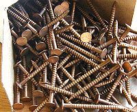 bronze ring shank nails