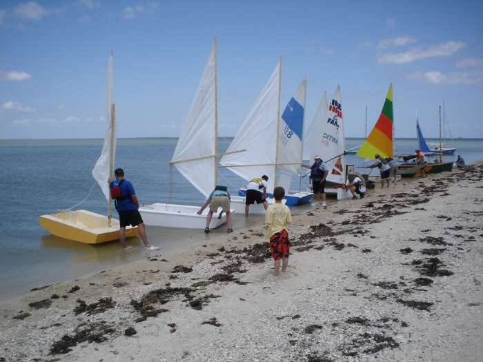conventional sailboat buoy course